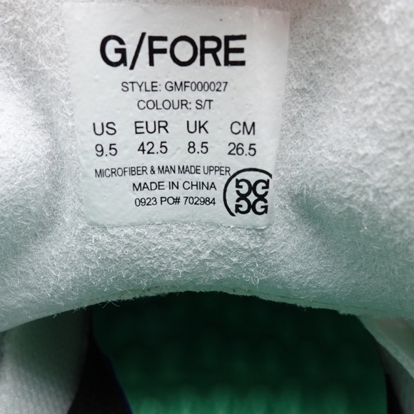NEW Men's G/FORE G.112 Golf Shoes GMF000027-S/T Snow/Toast - Picture 6 of 13